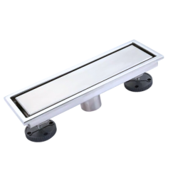 PSS0058 Stainless Steel Linear Drain, 80 mm/ 100 mm/ 120 mm Width for tile and marble